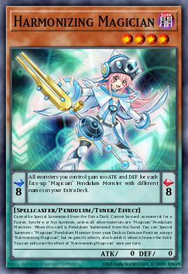 Harmonizing Magician Yu-Gi-Oh card