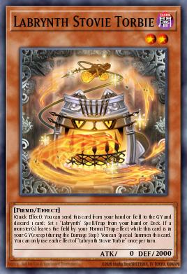 Labrynth Stovie Torbie Yu-Gi-Oh card