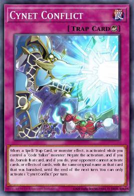 Cynet Conflict Yu-Gi-Oh card