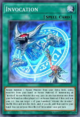 Invocation Yu-Gi-Oh card