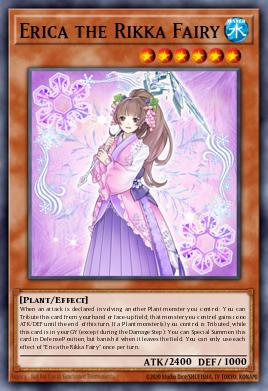 Erica the Rikka Fairy Yu-Gi-Oh card