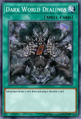 Dark World Dealings Yu-Gi-Oh card