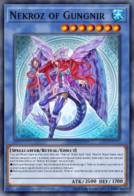 Nekroz of Gungnir Yu-Gi-Oh card