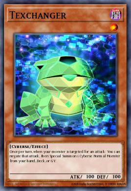 Texchanger Yu-Gi-Oh card