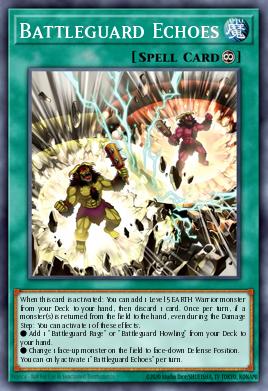 Battleguard Echoes Yu-Gi-Oh card