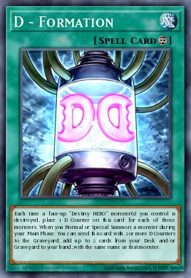 D - Formation Yu-Gi-Oh card