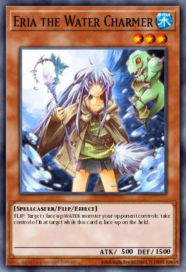 Eria the Water Charmer Yu-Gi-Oh card