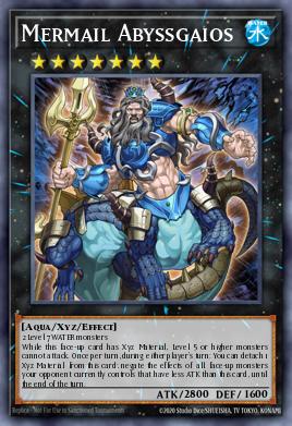 Mermail Abyssgaios Yu-Gi-Oh card