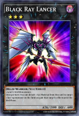 Black Ray Lancer Yu-Gi-Oh card