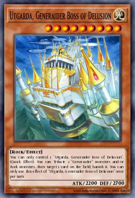 Utgarda, Generaider Boss of Delusion Yu-Gi-Oh card
