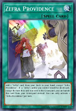 Zefra Providence Yu-Gi-Oh card