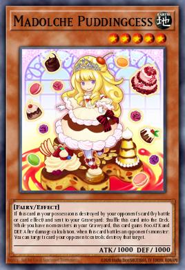 Madolche Puddingcess Yu-Gi-Oh card