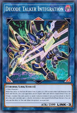 Decode Talker Integration Yu-Gi-Oh card
