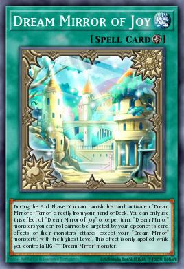 Dream Mirror of Joy Yu-Gi-Oh card