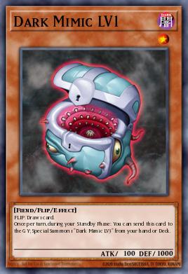 Dark Mimic LV1 Yu-Gi-Oh card
