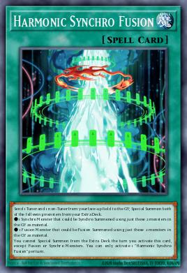 Harmonic Synchro Fusion Yu-Gi-Oh card