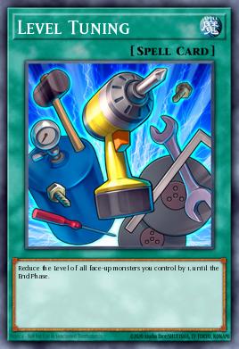 Level Tuning Yu-Gi-Oh card