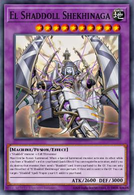 El Shaddoll Shekhinaga Yu-Gi-Oh card