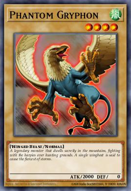 Phantom Gryphon Yu-Gi-Oh card