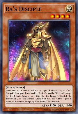 Ra's Disciple Yu-Gi-Oh card