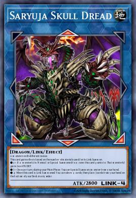 Saryuja Skull Dread Yu-Gi-Oh card