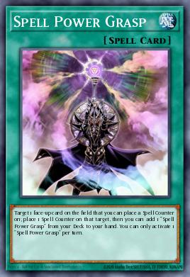 Spell Power Grasp Yu-Gi-Oh card