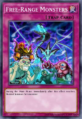Free-Range Monsters Yu-Gi-Oh card