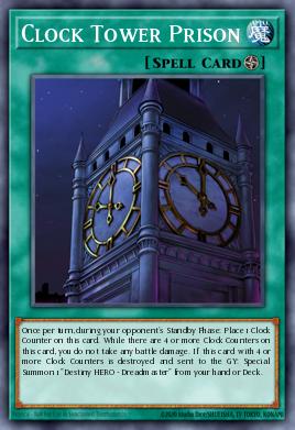 Clock Tower Prison Yu-Gi-Oh card