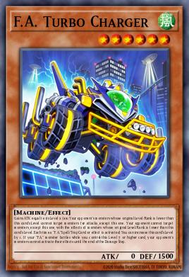F.A. Turbo Charger Yu-Gi-Oh card