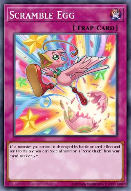 Scramble Egg Yu-Gi-Oh card