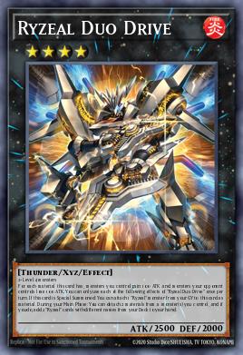 Ryzeal Duo Drive Yu-Gi-Oh card