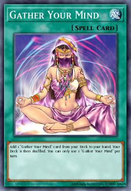 Gather Your Mind Yu-Gi-Oh card