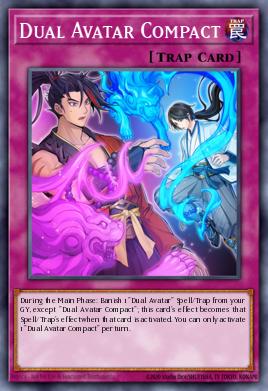 Dual Avatar Compact Yu-Gi-Oh card