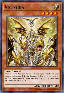 Victoria Yu-Gi-Oh card