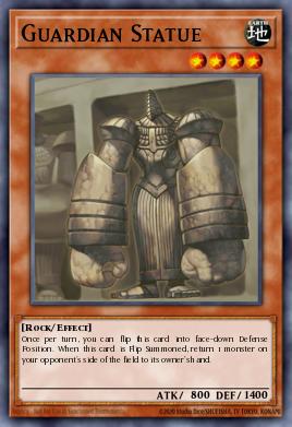 Guardian Statue Yu-Gi-Oh card