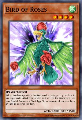 Bird of Roses Yu-Gi-Oh card