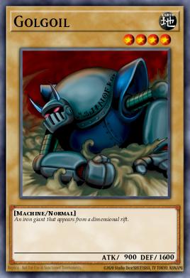 Golgoil Yu-Gi-Oh card