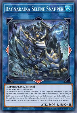 Ragnaraika Selene Snapper Yu-Gi-Oh card