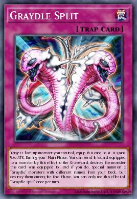 Graydle Split Yu-Gi-Oh card