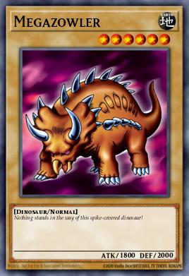 Megazowler Yu-Gi-Oh card