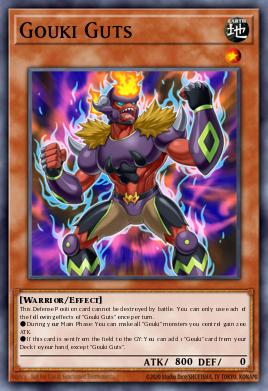 Gouki Guts Yu-Gi-Oh card