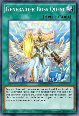 Generaider Boss Quest Yu-Gi-Oh card