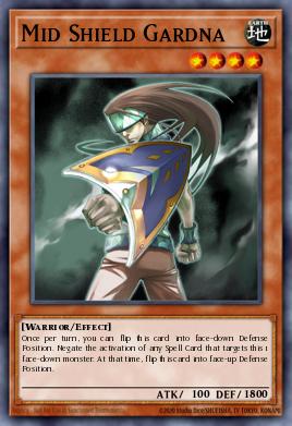 Mid Shield Gardna Yu-Gi-Oh card