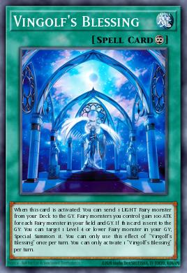 Vingolf's Blessing Yu-Gi-Oh card