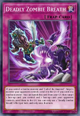 Deadly Zombie Breath Yu-Gi-Oh card