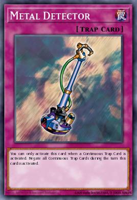 Metal Detector Yu-Gi-Oh card