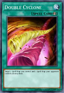 Double Cyclone Yu-Gi-Oh card