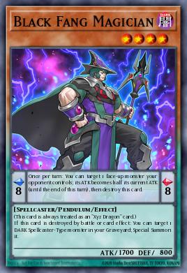 Black Fang Magician Yu-Gi-Oh card