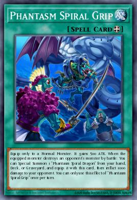 Phantasm Spiral Grip Yu-Gi-Oh card