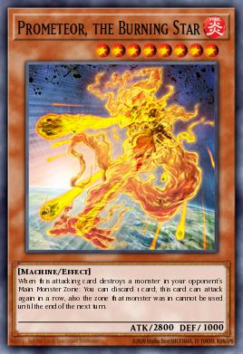 Prometeor, the Burning Star Yu-Gi-Oh card